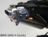 Držák SPZ, BMW G650 X Challenge/Country/Moto, černý